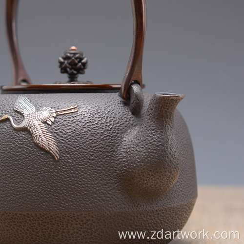 Japanese teapot suit Flying Goose